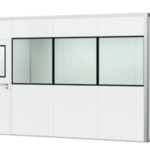 Prefab systeemkantoor, Topregal, PREFAB-12, wit